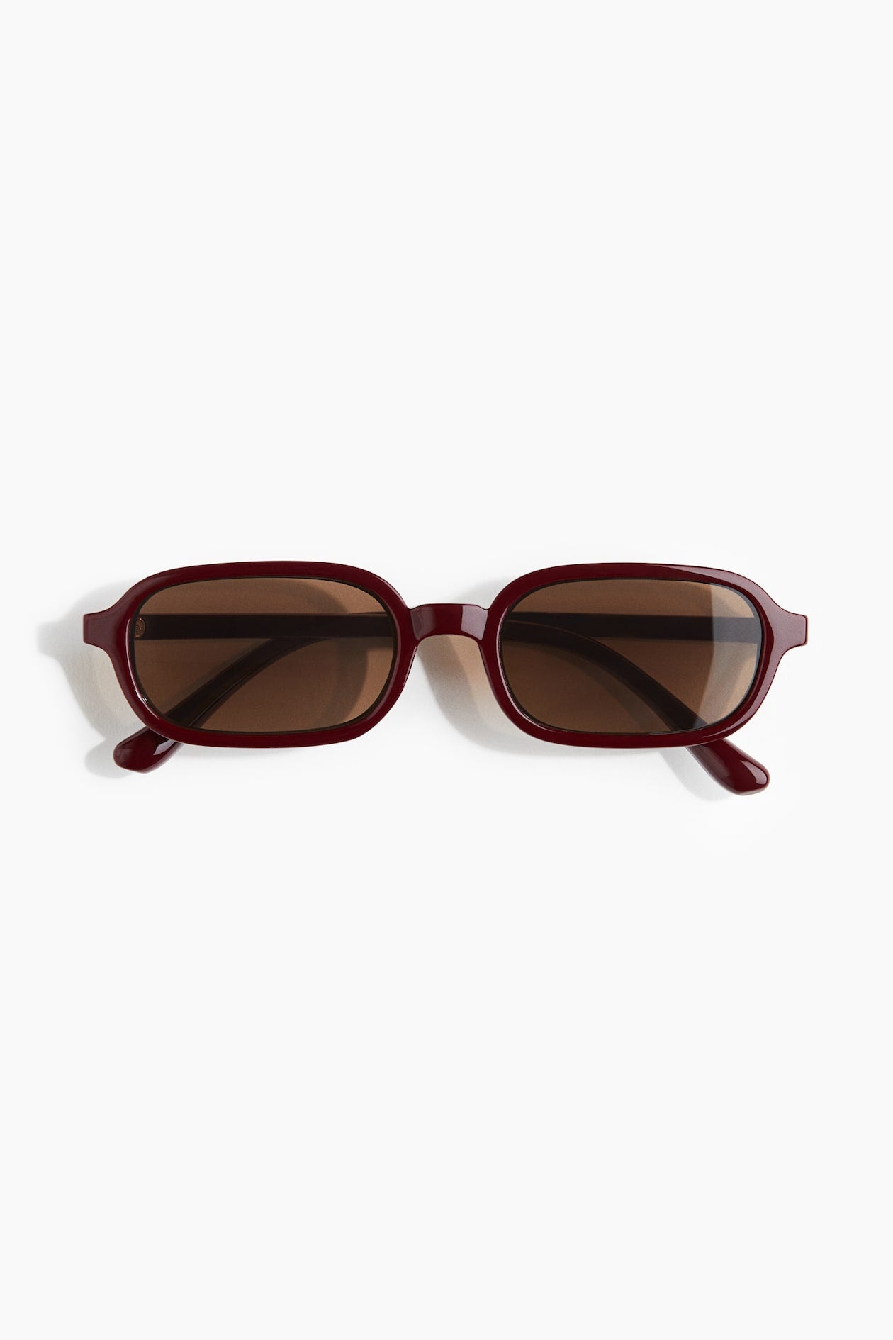 Sonnenbrille Rectangular Bordeaux