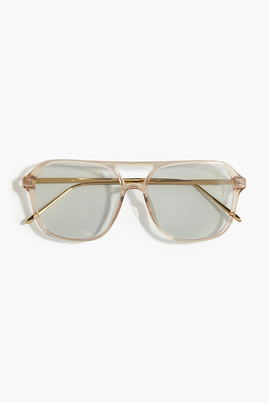 Sonnenbrille Aviator Polar Beige